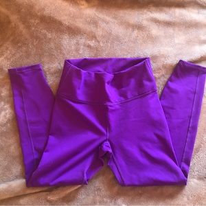 Fabletics leggings, size small, purple, EUC.